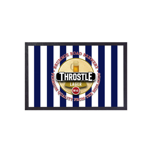 West Brom Throstle  - Football Legends -  Door Mat - 60cm X 40cm