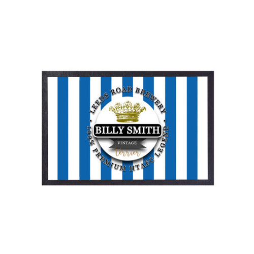 Huddersfield Billy Smith   - Football Legends - Door Mat -60cm X 40cm