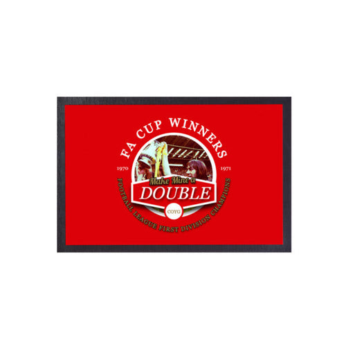 The Gooners Double  - Football Legends - Door Mat -60cm X 40cm