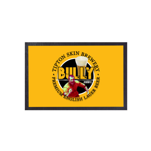 Wolverhampton Steve Bull  - Football Legends - Door Mat -60cm X 40cm