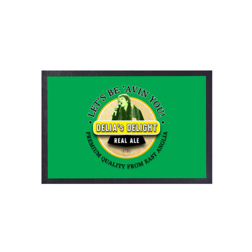 Norwich Delia Smith  - Football Legends - Door Mat -60cm X 40cm