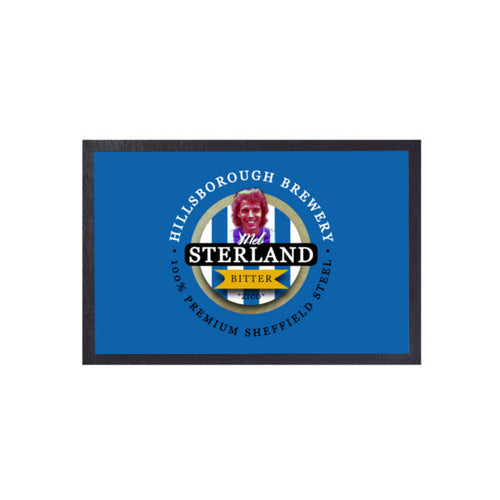 Wednesday Sterland  - Football Legends - Door Mat -60cm X 40cm