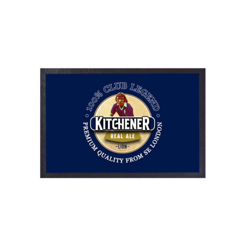 The Lions Kitchener  - Football Legends - Door Mat -60cm X 40cm