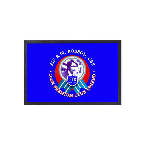 Ipswich Robson  - Football Legends - Door Mat -60cm X 40cm
