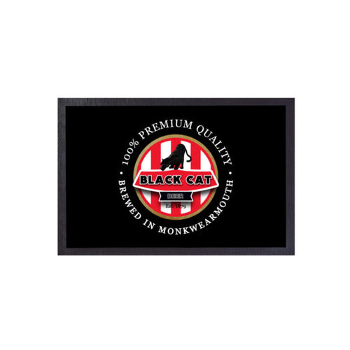 Sunderland Black Cat  - Football Legends - Door Mat -60cm X 40cm