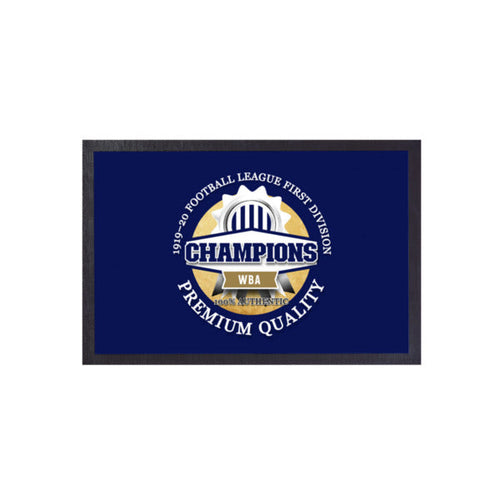 West Brom Champions  - Football Legends - Door Mat -60cm X 40cm
