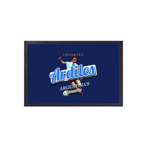 Totts Ardiles  - Football Legends - Door Mat -60cm X 40cm