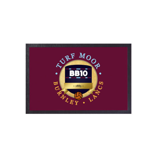 Burnley Turf Moor  - Football Legends - Door Mat -60cm X 40cm