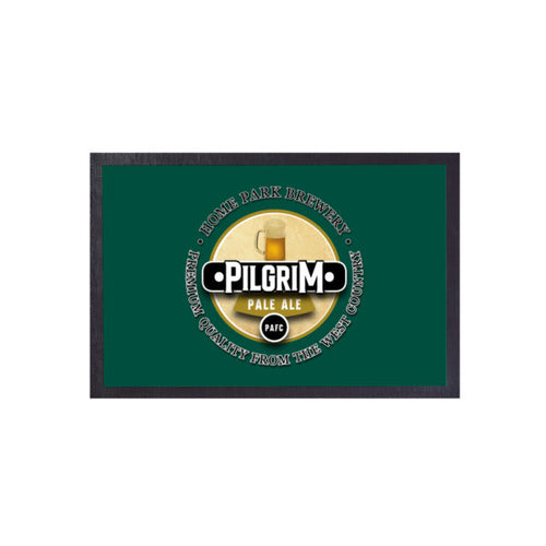 Plymouth Pilgrim  - Football Legends - Door Mat -60cm X 40cm