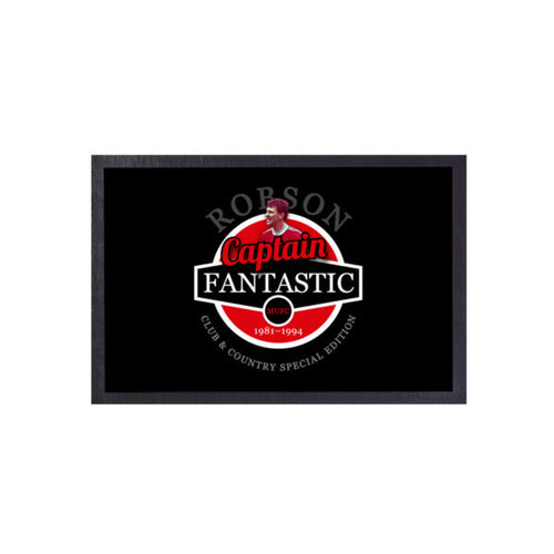 Manchester Red Robson  - Football Legends - Door Mat -60cm X 40cm
