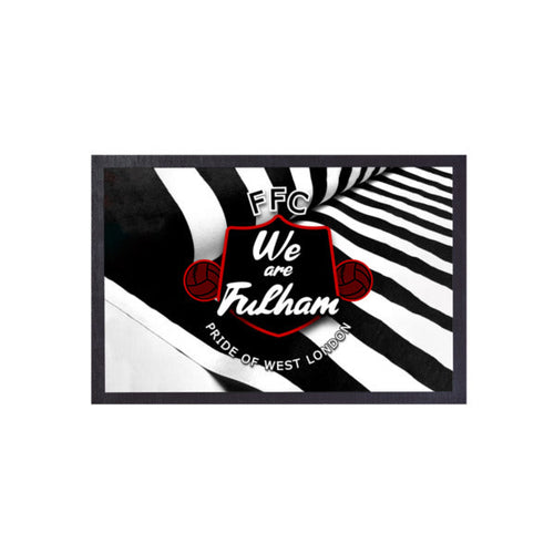 Fulham  We are Fulham   - Football Legends - Door Mat -60cm X 40cm