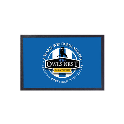 Wednesday Owls Nest  - Football Legends - Door Mat -60cm X 40cm
