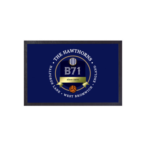 West Brom Hawthorns  - Football Legends - Door Mat -60cm X 40cm