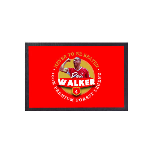 Nottingham Walker  - Football Legends - Door Mat -60cm X 40cm