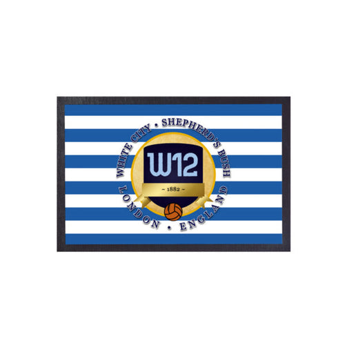 The Hoops W12  - Football Legends - Door Mat -60cm X 40cm