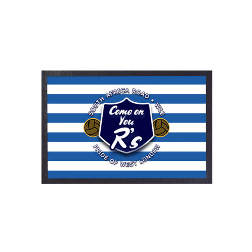 The Hoops Rs - Football Legends - Door Mat -60cm X 40cm