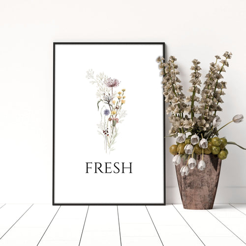Laundry Room Wall Decor | French Country Set of 2 Prints