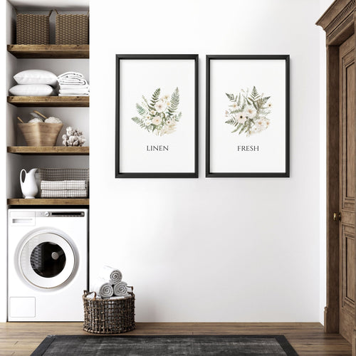Laundry Room Pictures | Farmhouse Style Wall Art Prints