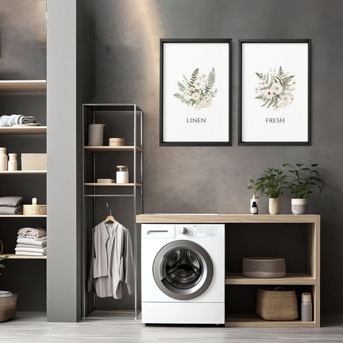 Laundry Room Pictures | Farmhouse Style Wall Art Prints