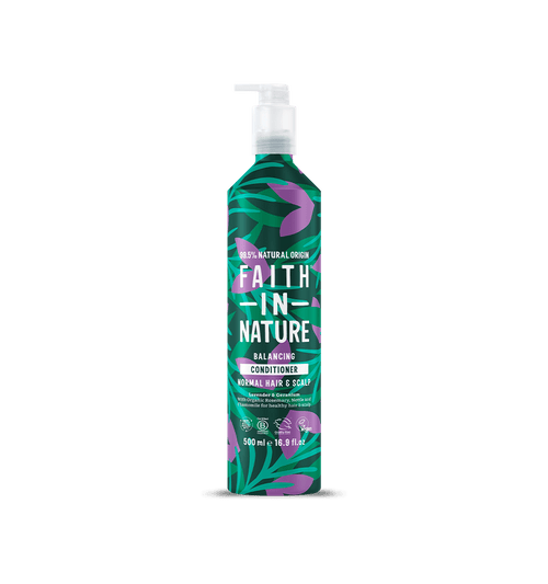Lavender & Geranium Conditioner 500ml Aluminium – 99.5% Natural Origin