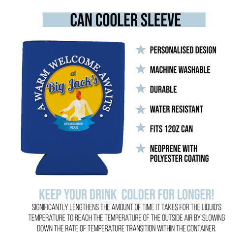 Leeds Big Jack- Football Legends - Can Cooler