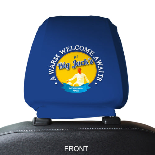 Leeds Big Jack- Football Legends - Headrest Cover