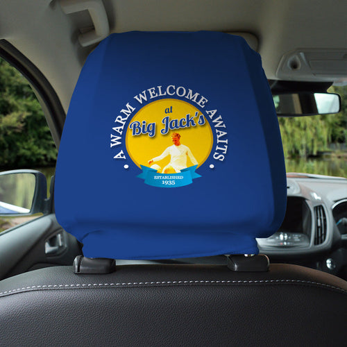 Leeds Big Jack- Football Legends - Headrest Cover