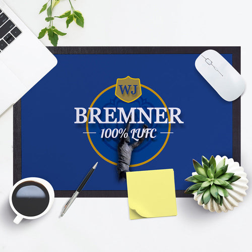 Leeds WJ Bremner - Football Legends - Door Mat -60cm X 40cm