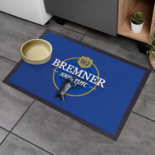 Leeds WJ Bremner - Football Legends - Door Mat -60cm X 40cm