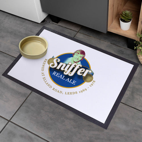 Leeds allan clarke - Football Legends - Door Mat -60cm X 40cm