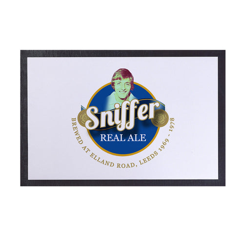 Leeds allan clarke - Football Legends - Door Mat -60cm X 40cm