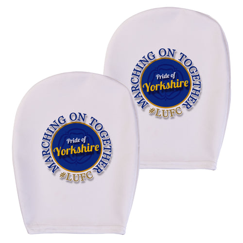 Leeds marching on together- Football Legends - Headrest Cover
