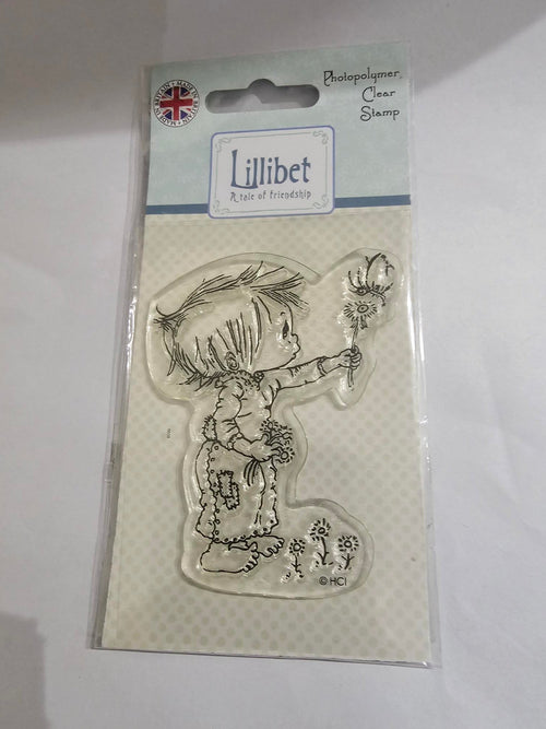 LILLIBET CLEAR STAMPS -GREAT FOR CARDS AND CRAFTS FLOWER
