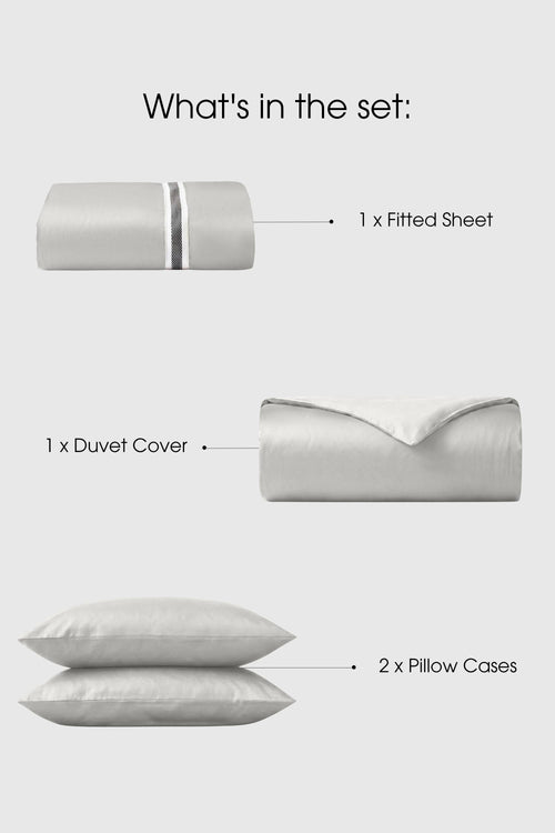 Sateen Essentials Bedding Set