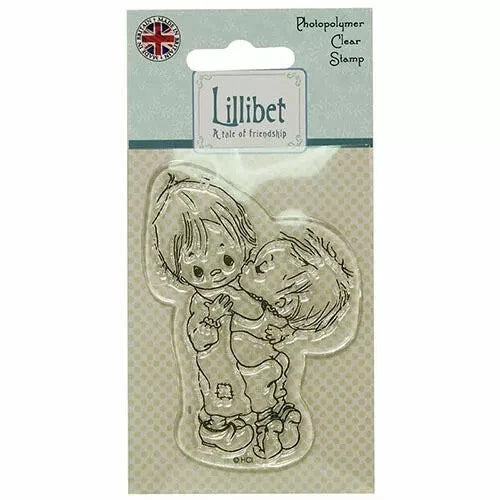 LILLIBET CLEAR STAMPS -GREAT FOR CARDS AND CRAFTS  KISSING