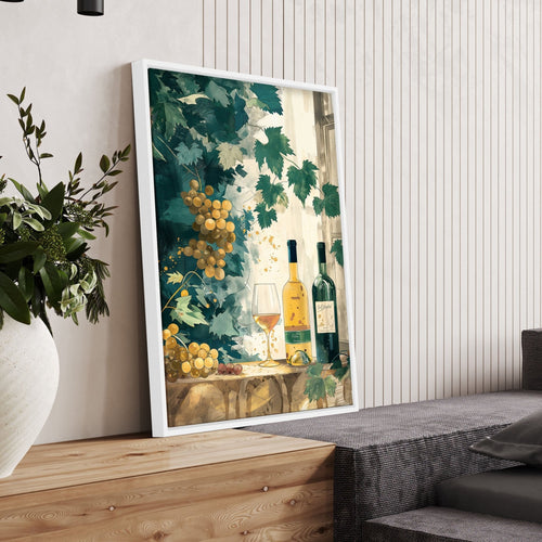 Living Room Canvases | Set of 2 Italian Lifestyle Wall art Prints