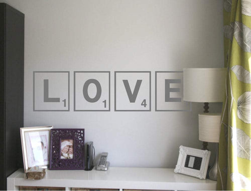 Love Scrabble Letters For Wall