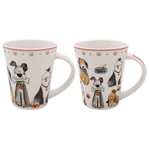 Faithful Friends Sitting Dog Mug one supplied 73796