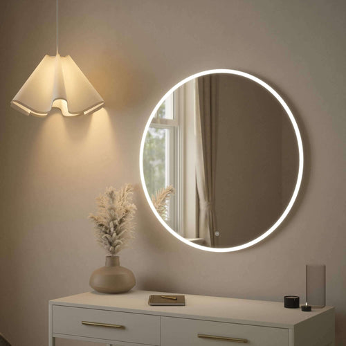 Ava Round Wall Mounted Mirror 80cm