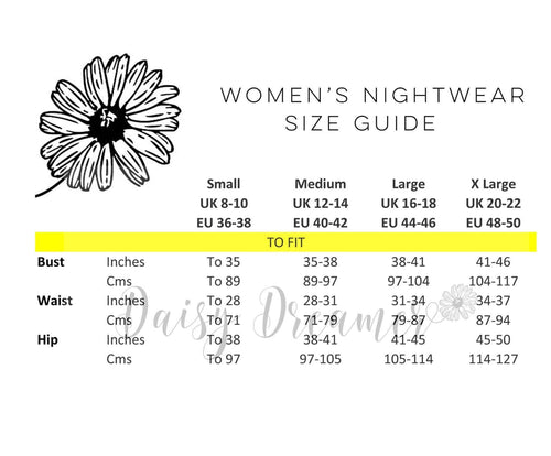 Daisy Dreamer Womens Bath Robe 100% Cotton Terry Towelling Ultra-Absorbent Super Soft Cosy Dressing Gown