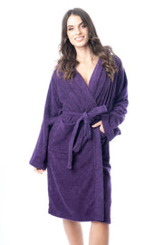 Daisy Dreamer Womens Bath Robe 100% Cotton Terry Towelling Ultra-Absorbent Super Soft Cosy Dressing Gown