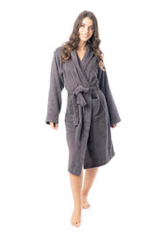 Daisy Dreamer Womens Bath Robe 100% Cotton Terry Towelling Ultra-Absorbent Super Soft Cosy Dressing Gown
