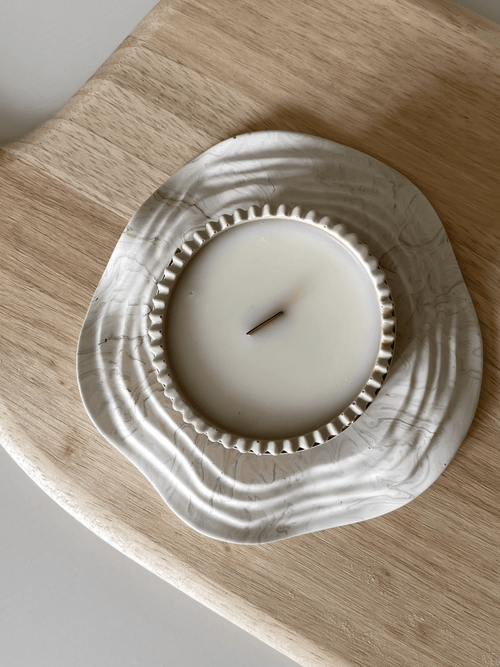 Lychee Stoneware Soy Candle – Summer-Inspired Tropical Fragrance