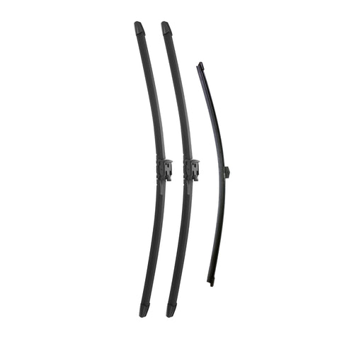VW TOUAREG SUV Jan 2010 to Dec 2018 Wiper Blade Set - Easy Fit Video Tutorial