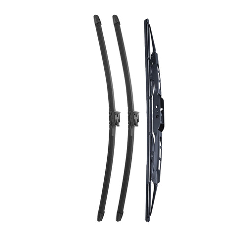 PORSCHE CAYENNE SUV Sep 2002 to Sep 2010 Wiper Blade Set - Easy Fit Video Tutorial