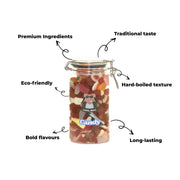 Make it Rainbow Jelly Mix Candy Gifting Jar