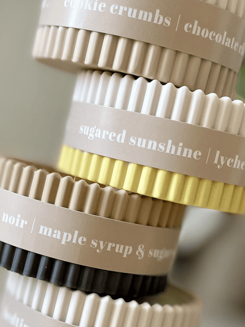 Maple Syrup Stoneware Soy Candle – Rustic Scandi Home Fragrance
