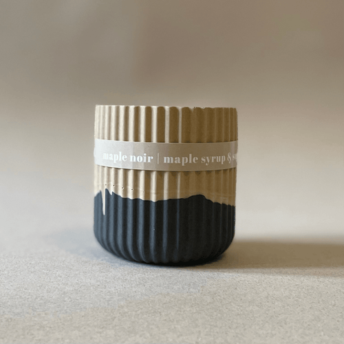 Maple Syrup Stoneware Soy Candle – Warm Scandi-Inspired Scent