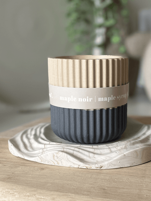 Maple Syrup Stoneware Soy Candle – Warm Scandi-Inspired Scent