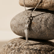 Maxi Mermaid Silver Necklace - Zennor